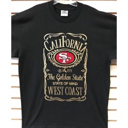 SF Golden State - Black - Custom T-Shirt
